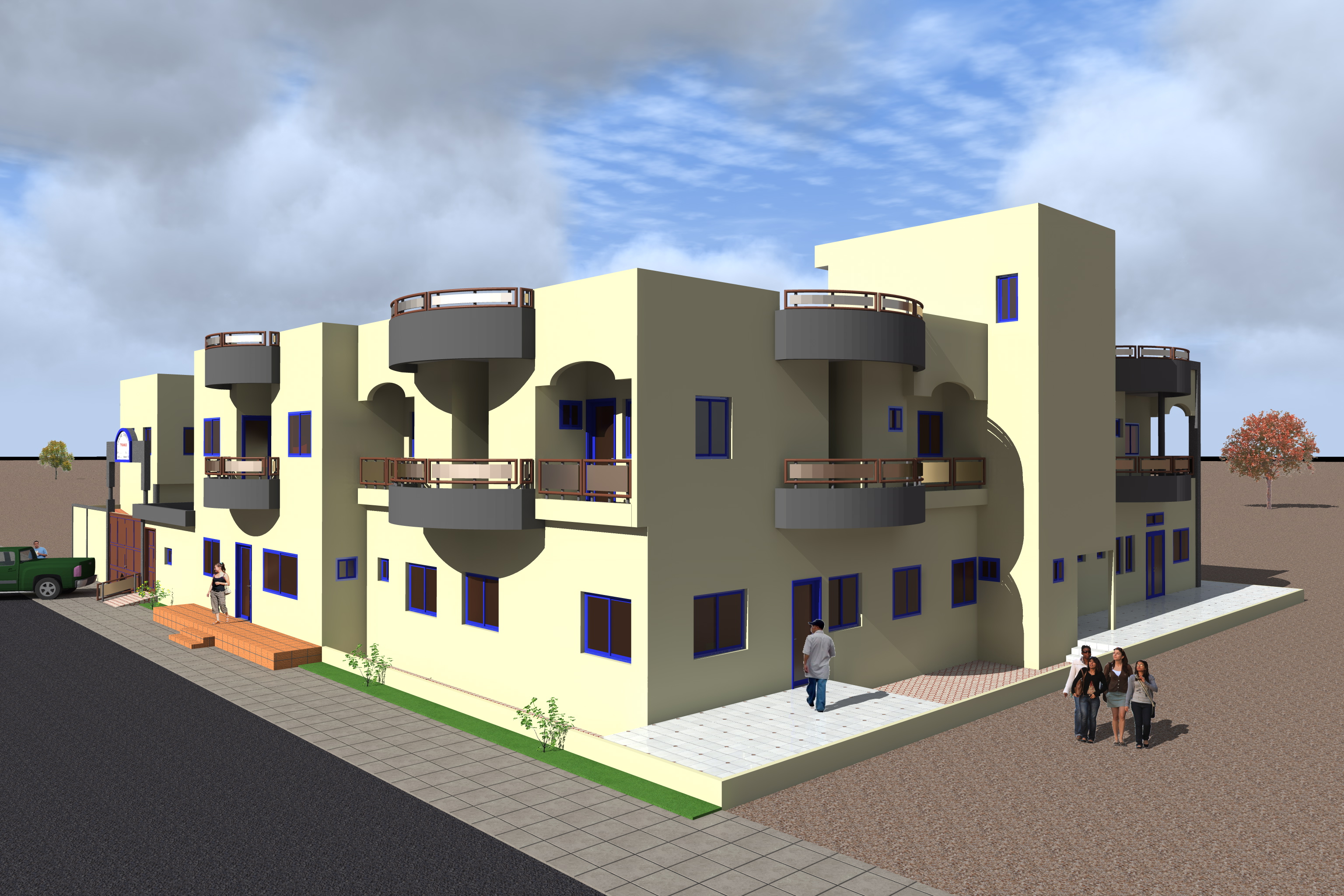 Entrée de l'Institut Biblique Tyrannus